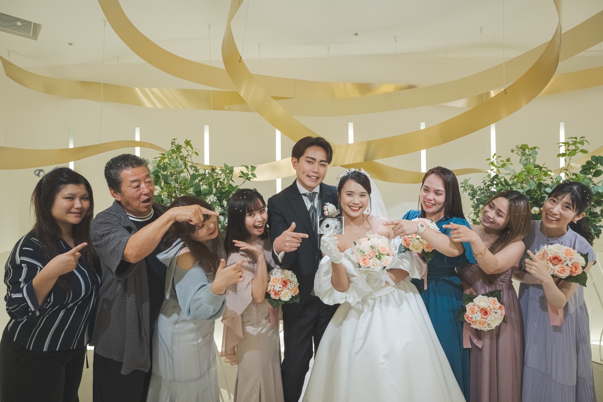 サプライズでご懐妊の発表を♡